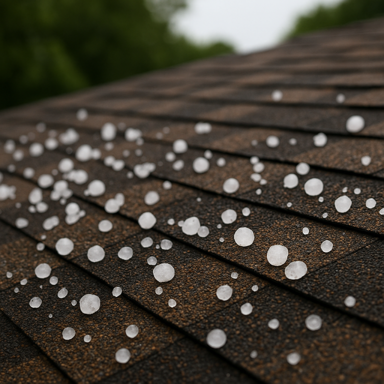 Hail Damage Roof Checklist for Arlington Residents