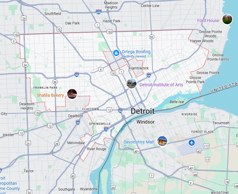 Detroit, MI Locations