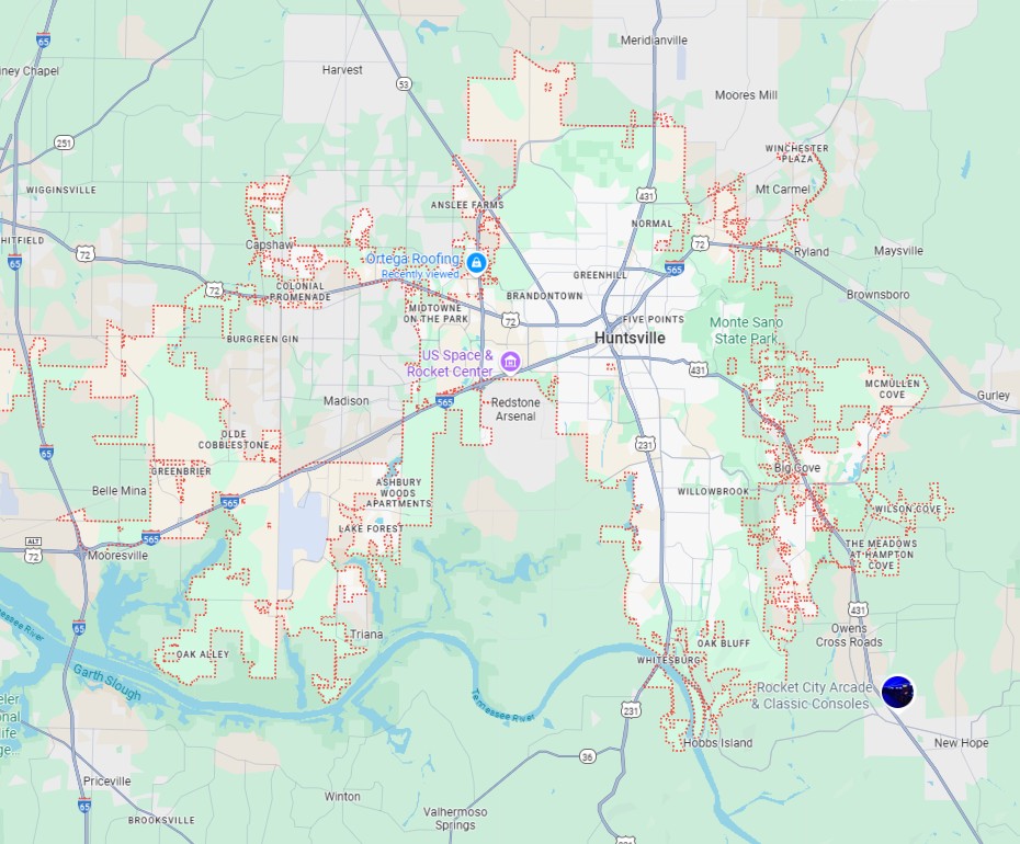 Huntsville, AL Locations