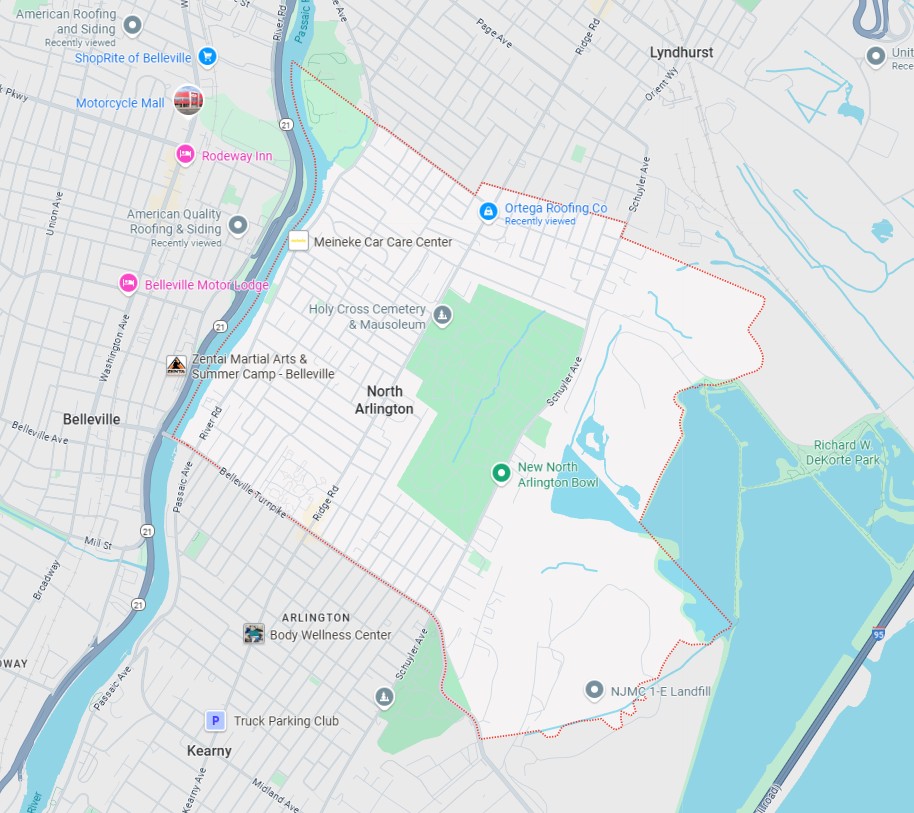 North Arlington, NJ, Locations We Serve